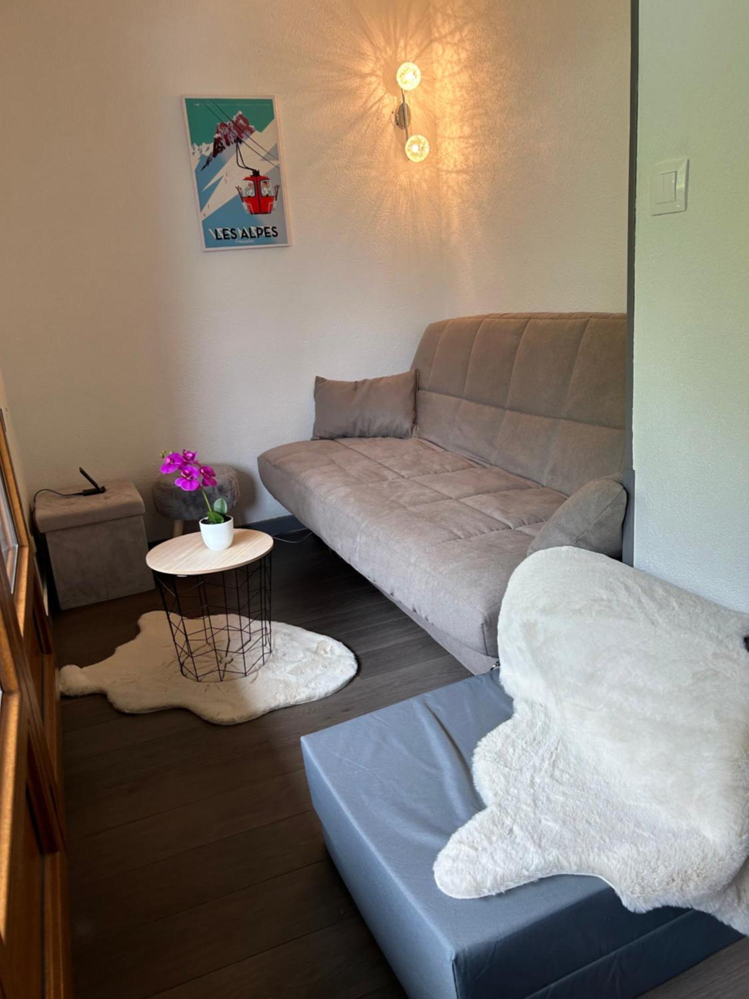 Appartement Confortable Abondance Centre-Ville Luaran gambar